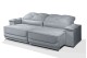 Sofá Retrátil e Reclinável 2.20m ESTILO ESTOFADOS - ODIN com SoftGel D33 Velusoft "Cinza" Sofá Retrátil e Reclinável 2.20m ESTILO ESTOFADOS - ODIN com SoftGel D33 Velusoft "Cinza"