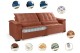 Sofá Retrátil e Reclinável RENEW 2.30m ESTILO ESTOFADOS - França Velusoft Cor "Terracota" Sofá Retrátil e Reclinável RENEW 2.30m ESTILO ESTOFADOS - França Velusoft Cor "Terracota"