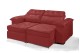 Sofá Retrátil Reclinável DOA 2.20m ESTILO ESTOFADOS - França Velusoft COR "VERMELHO" Sofá Retrátil Reclinável DOA 2.20m ESTILO ESTOFADOS - França Velusoft COR "VERMELHO"