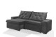 Sofá Retrátil e Reclinável 1,90m ESTILO ESTOFADOS - EUROPA com SoftGel D33 Velupluma "Cinza" Sofá Retrátil e Reclinável 1,90m ESTILO ESTOFADOS - EUROPA com SoftGel D33 Velupluma "Cinza"