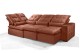 Sofá Retrátil Reclinável ELLOA DE CANTO COM CHAISE 3.25 x 1.80m ESTILO ESTOFADOS - Inca Velusoft COR "TERRA COTA" Sofá Retrátil Reclinável ELLOA DE CANTO COM CHAISE 3.25 x 1.80m ESTILO ESTOFADOS - Inca Velusoft COR "TERRA COTA"