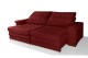 Sofá Retrátil Reclinável LAUS 2.50m ESTILO ESTOFADOS - França Velusoft COR "VERMELHO" Sofá Retrátil Reclinável LAUS 2.50m ESTILO ESTOFADOS - França Velusoft COR "VERMELHO"