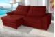 Sofá Retrátil Reclinável LAUS 2.50m ESTILO ESTOFADOS - França Velusoft COR "VERMELHO" Sofá Retrátil Reclinável LAUS 2.50m ESTILO ESTOFADOS - França Velusoft COR "VERMELHO"