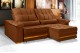 Sofá Retrátil Reclinável MORFEU 2.90m ESTILO ESTOFADOS - França Velusoft COR "TERRACOTA" Sofá Retrátil Reclinável MORFEU 2.90m ESTILO ESTOFADOS - França Velusoft COR "TERRACOTA"