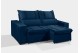 Sofá Retrátil e Reclinável 2.50m ESTILO ESTOFADOS - THOR com SoftGel D33 Velusoft "Azul" Sofá Retrátil e Reclinável 2.50m ESTILO ESTOFADOS - THOR com SoftGel D33 Velusoft "Azul"