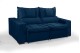 Sofá Retrátil e Reclinável 2.50m ESTILO ESTOFADOS - THOR com SoftGel D33 Velusoft "Azul" Sofá Retrátil e Reclinável 2.50m ESTILO ESTOFADOS - THOR com SoftGel D33 Velusoft "Azul"