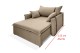 Poltrona Sofá Cama Valence Premium 130cm SoftGel D33 Linho Marrom Poltrona Sofá Cama Valence Premium 130cm SoftGel D33 Linho Marrom