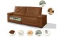 Sofá Retrátil e Reclinável 2.50m ESTILO ESTOFADOS - ODIN com SoftGel D33 Velusoft "Terracota" Sofá Retrátil e Reclinável 2.50m ESTILO ESTOFADOS - ODIN com SoftGel D33 Velusoft "Terracota"